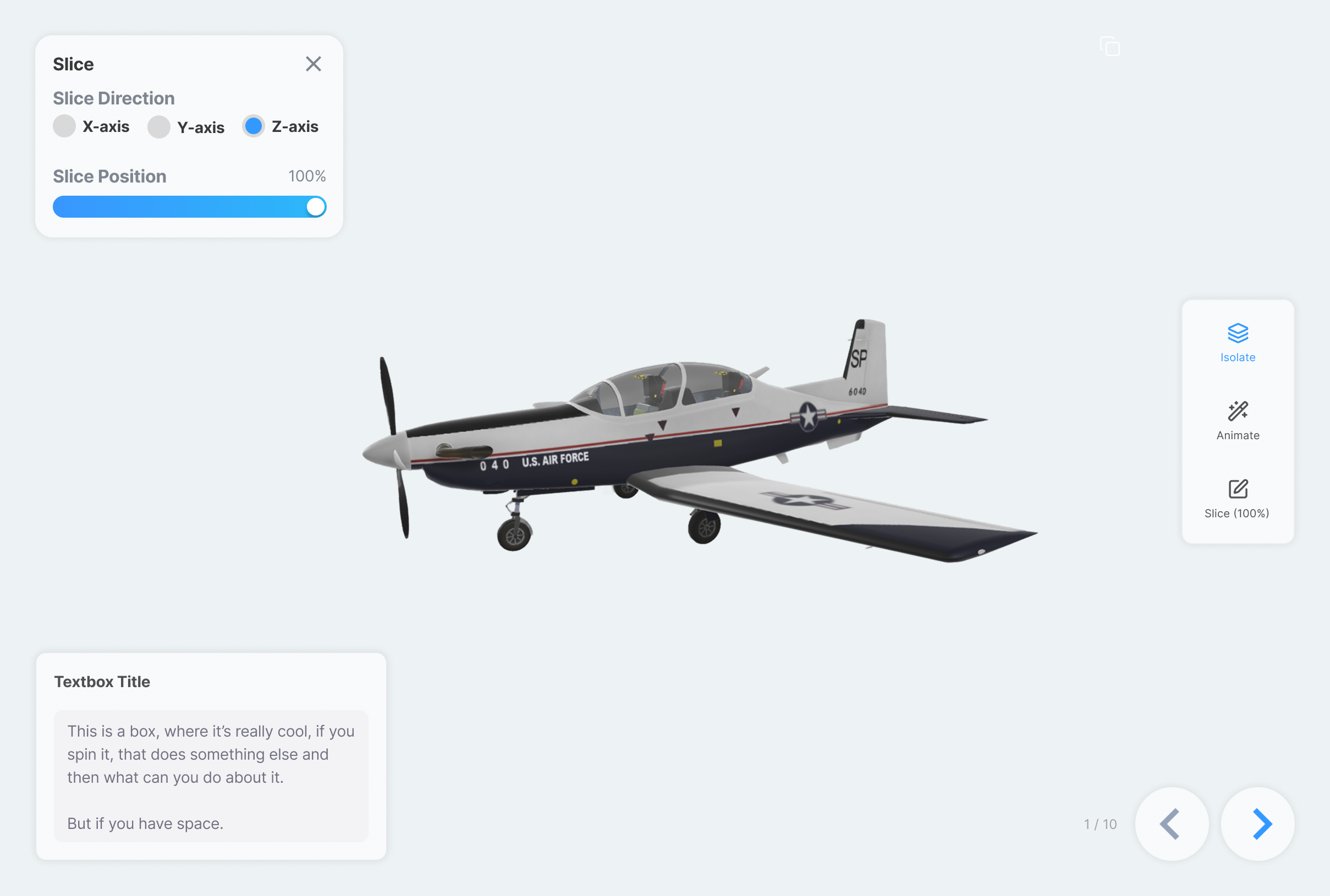 Interactive 3D Preview